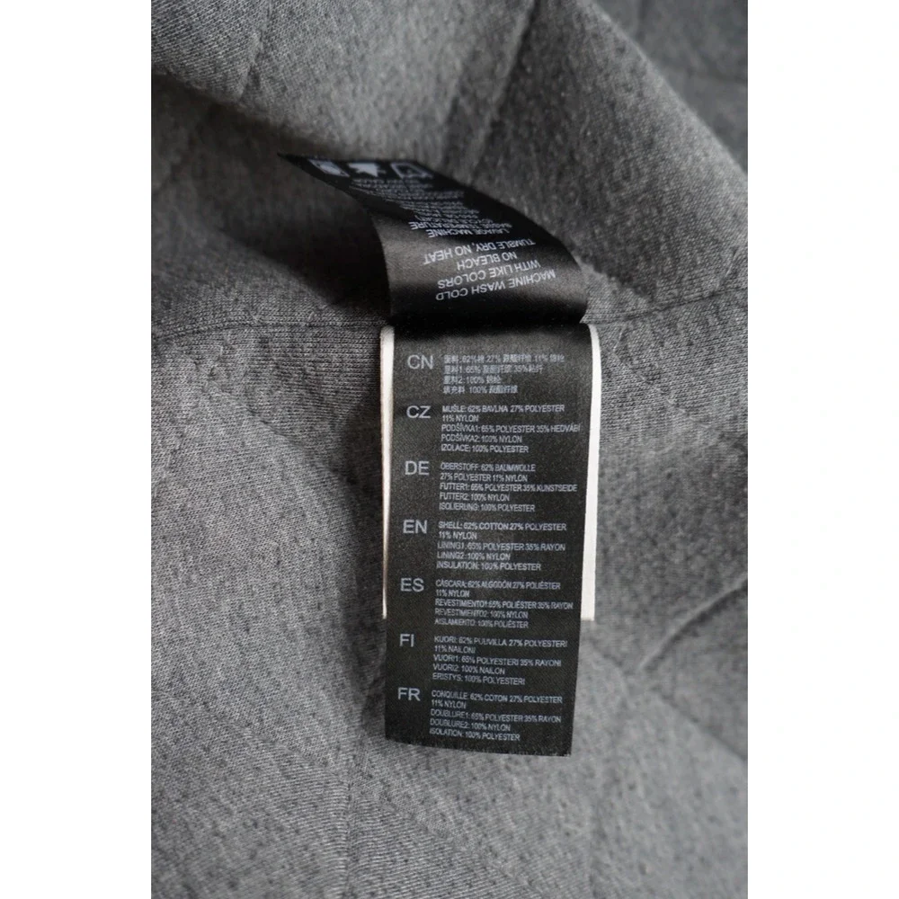 Men's Kuhl Projekt Insulated Kollusion Brown Quilt Lined Zip Up Coat Jacket Sz L - Picture 14 of 14